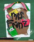 Clipboard - School Theme Design