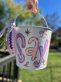 Personalized Doodle Bucket