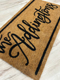 Doormat - Classic Name (Private Order)