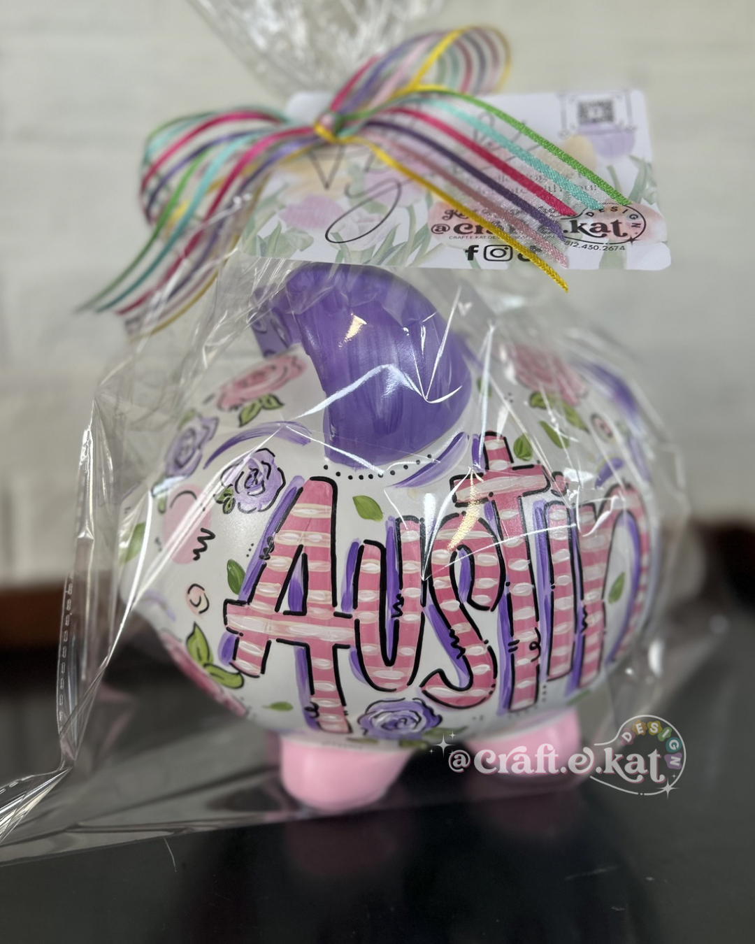 Personalized Piggy Bank
