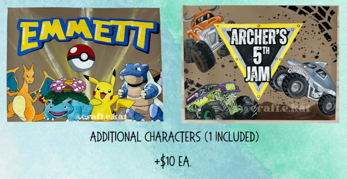 Specialty Character (Banner Add On)