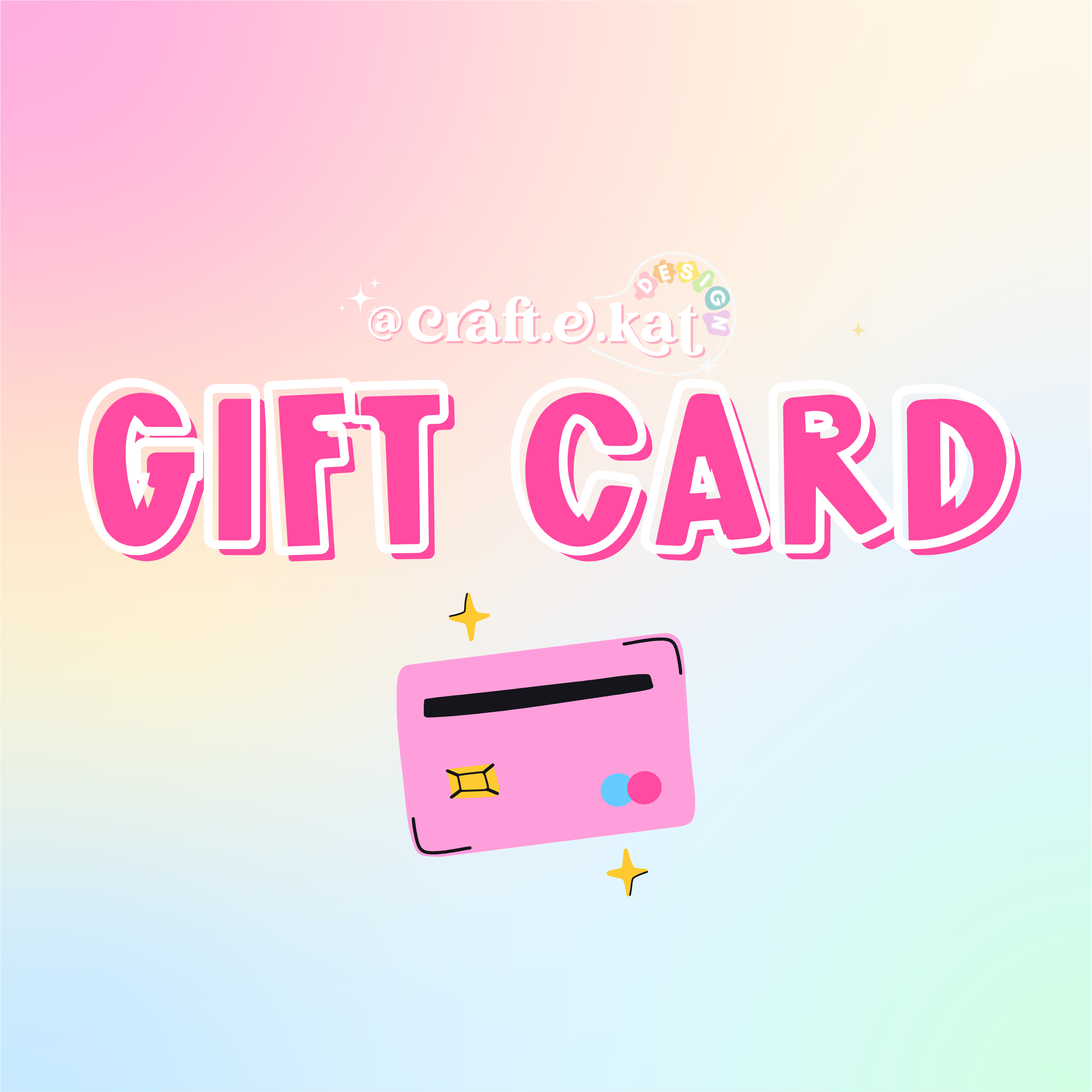 Craft E Kat Gift Card