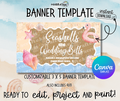 Seashells and Wedding Bells - Canva Digital Template